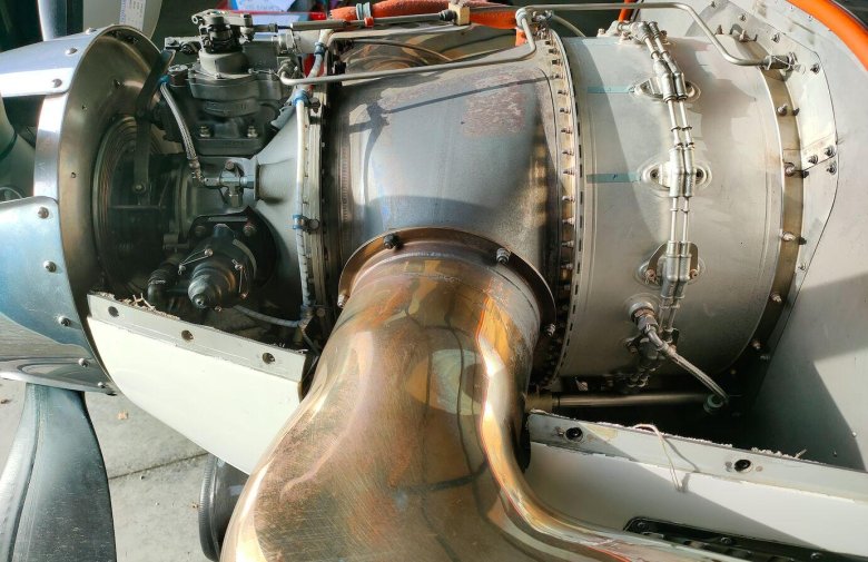 Двигатель турбореактивный рд-45 авиационный