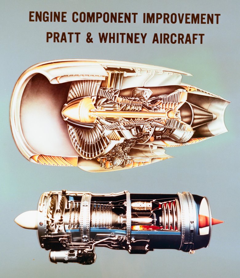 Авиационный двигатель pratt whitney