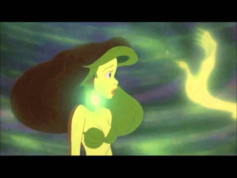 Русалочка уолта диснея 1989