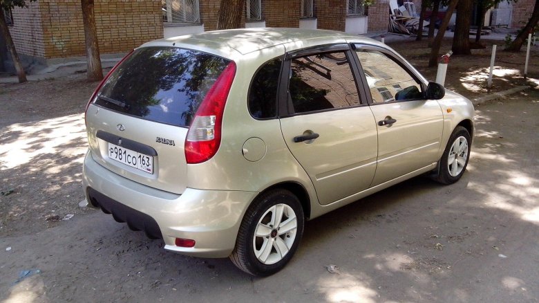 Лада калина хэтчбек дыня 502