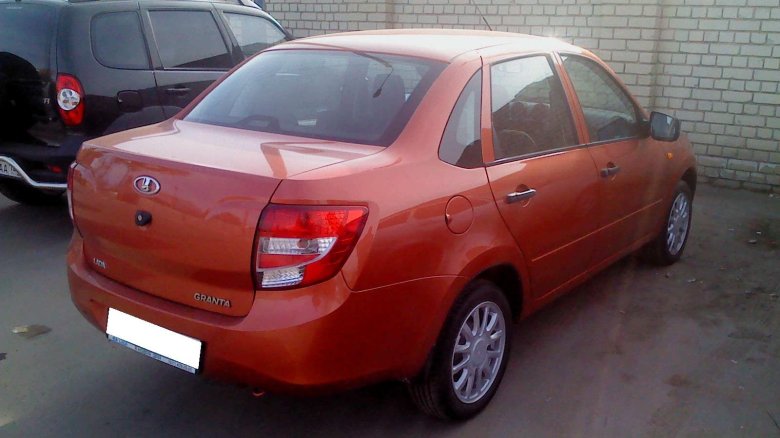 Лада гранта цвет магма 119