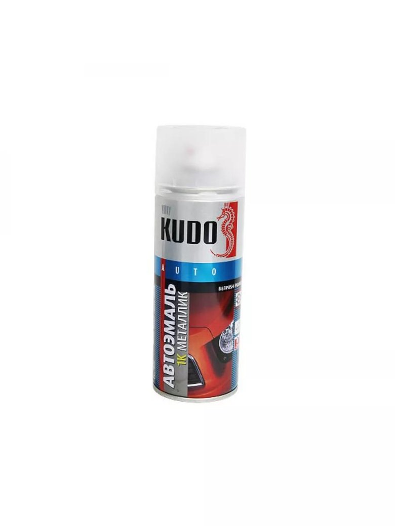 Эмаль автомобильная kudo cеребристая 640 520 мл