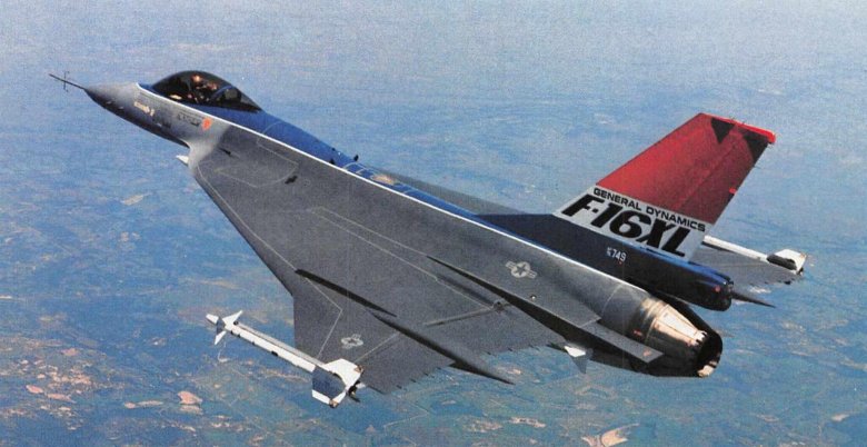 General dynamics f-16xl