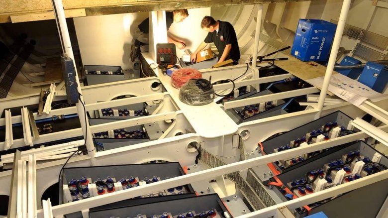 Аккумуляторный отсек