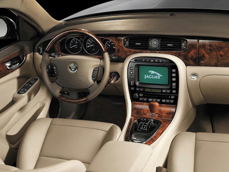 Jaguar xj 350 салон