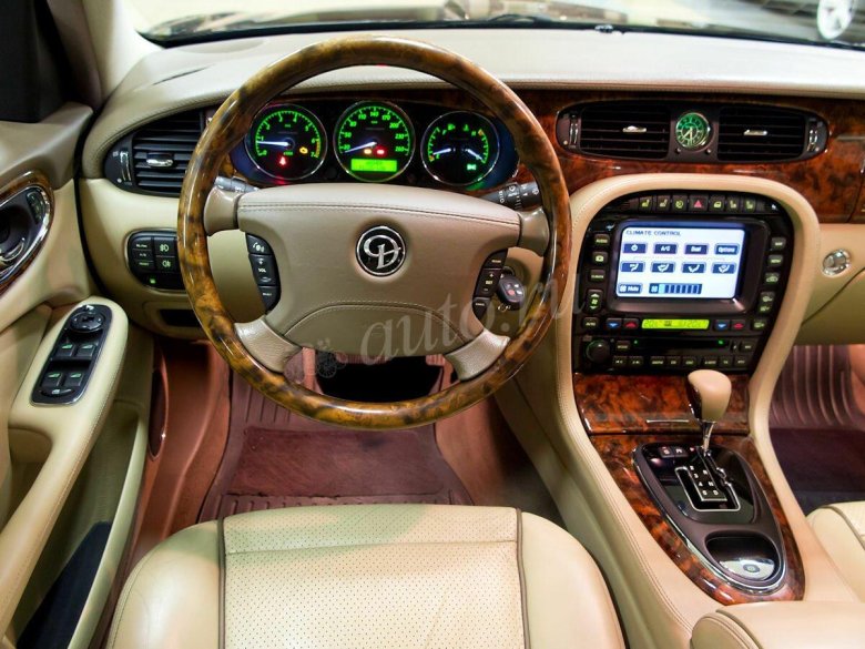 Jaguar xj 2007 салон