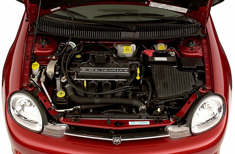 Dodge neon 2 подкапотка