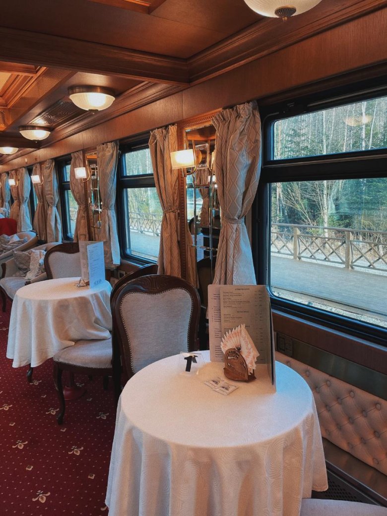 Вагон ресторан рускеальский экспресс