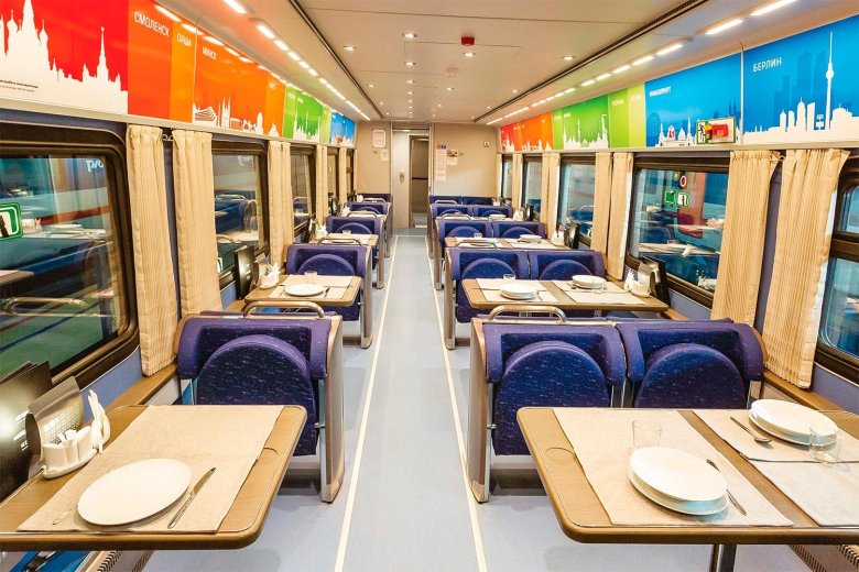 Поезд сапсан вагон ресторан