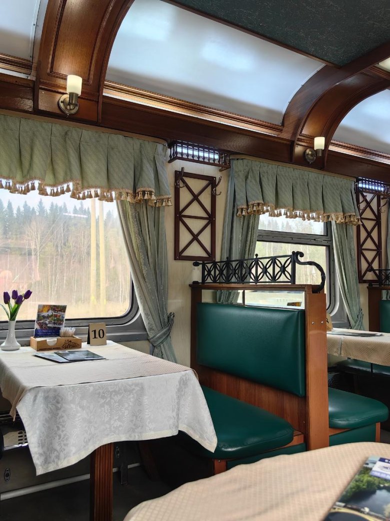 Ретропоезд рускеальский экспресс сортавала рускеала