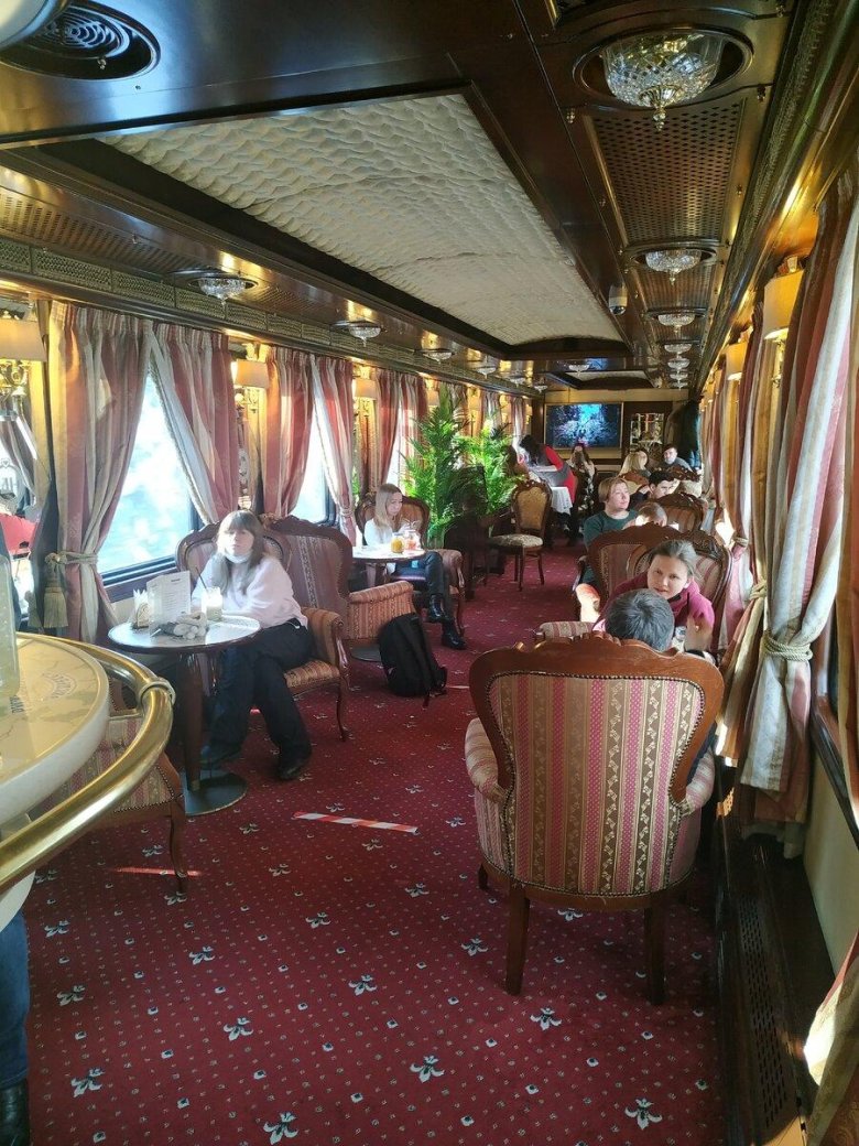 Ретро поезд сортавала рускеальский экспресс