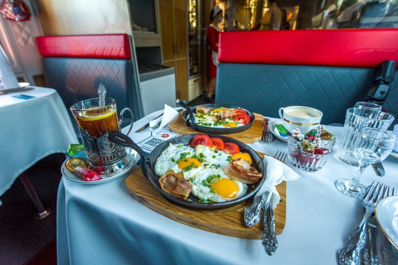 Питание в поезде ржд