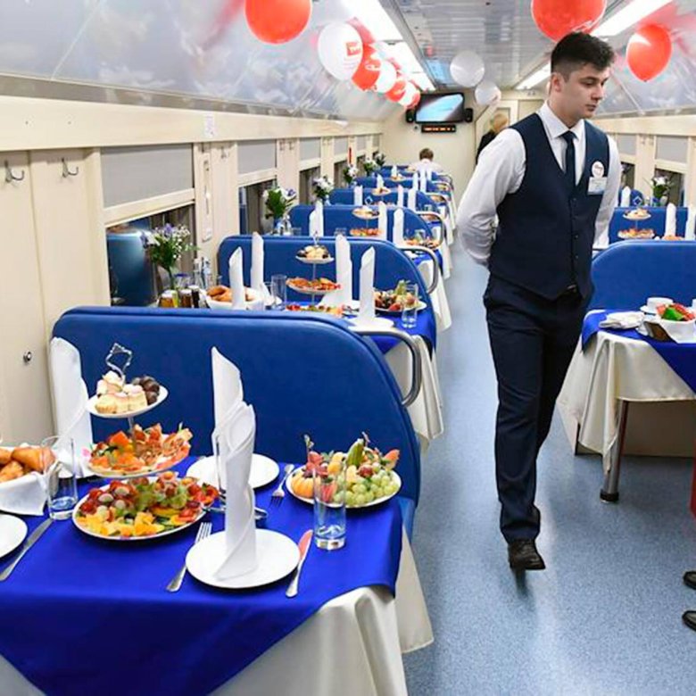 Поезд бетанкур вагон ресторан