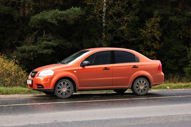 Chevrolet aveo i рестайлинг