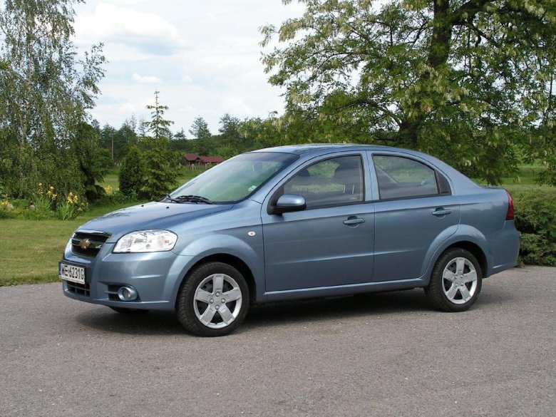 Chevrolet aveo т250 хэтчбек