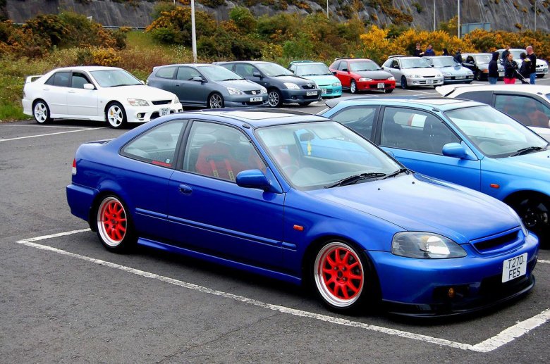 Honda civic coupe 1998