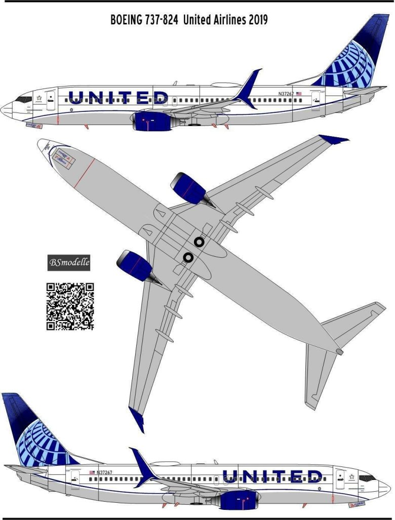 Боинг 737-800 декали