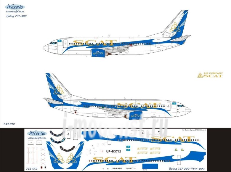 Боинг 737 300 scat