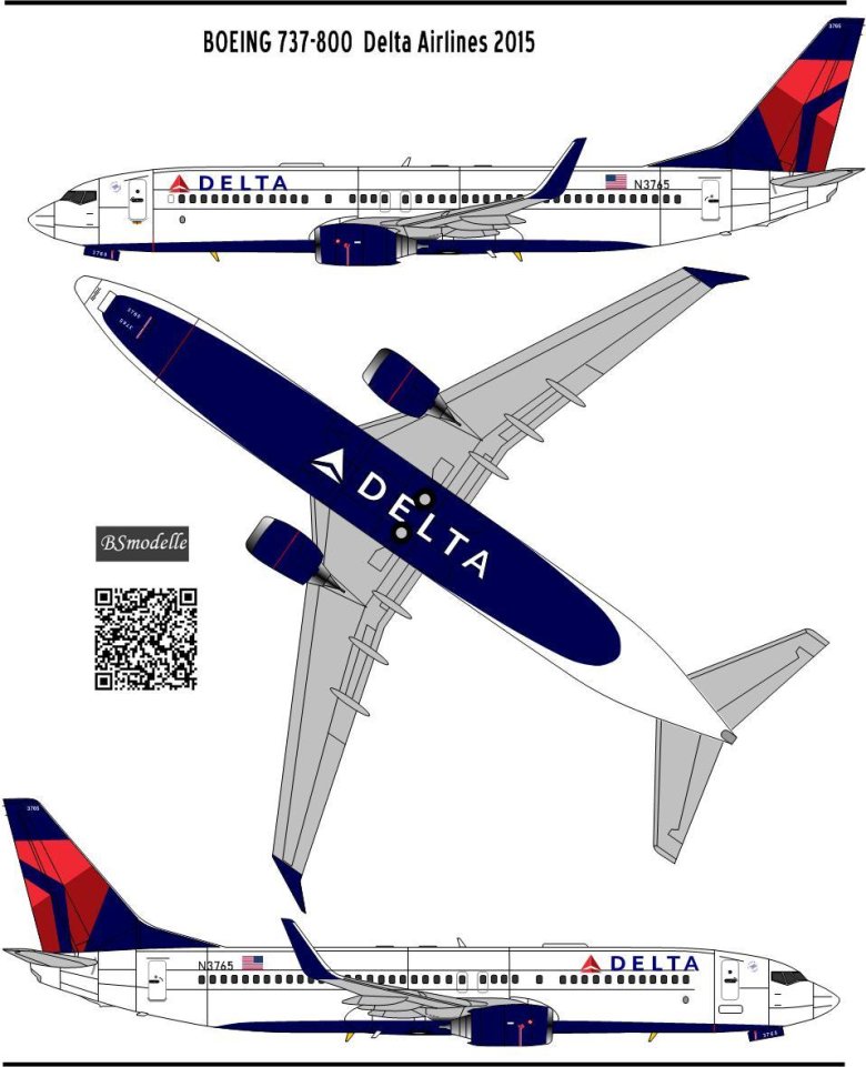 Декаль боинг 737 800