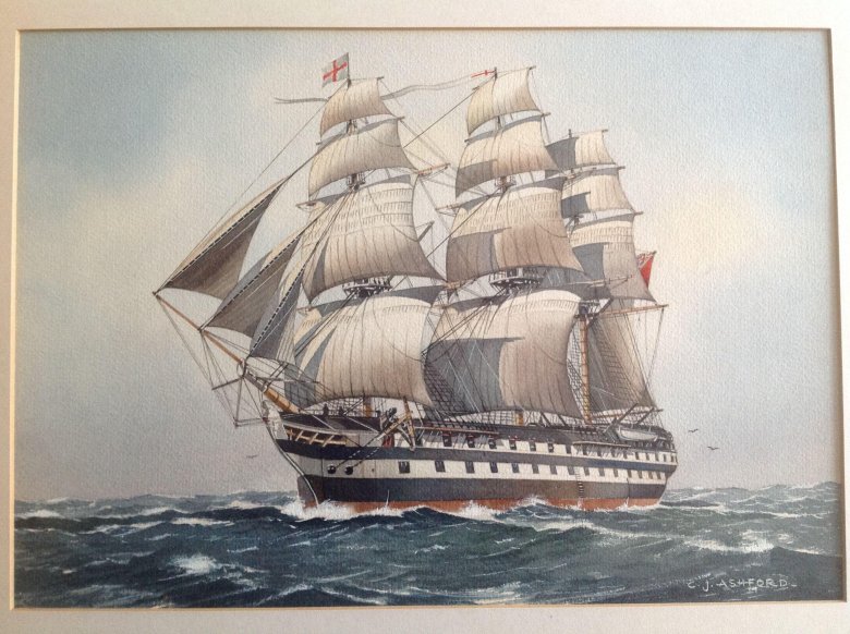 Ягудиил линейный корабль 1800