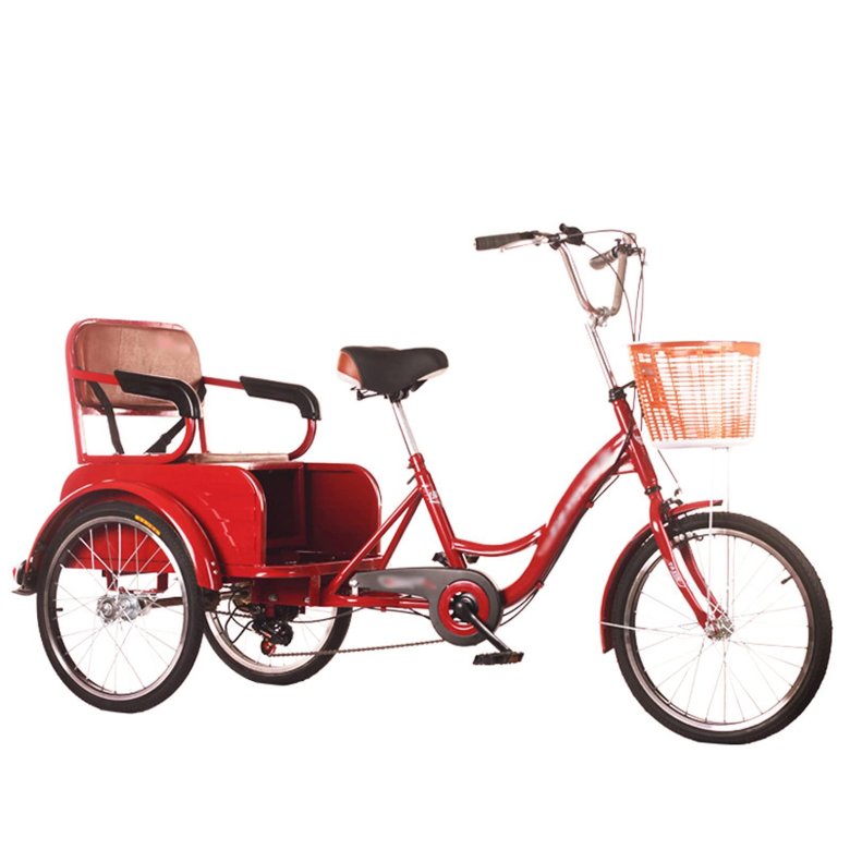 Взрослый трехколесный велосипед