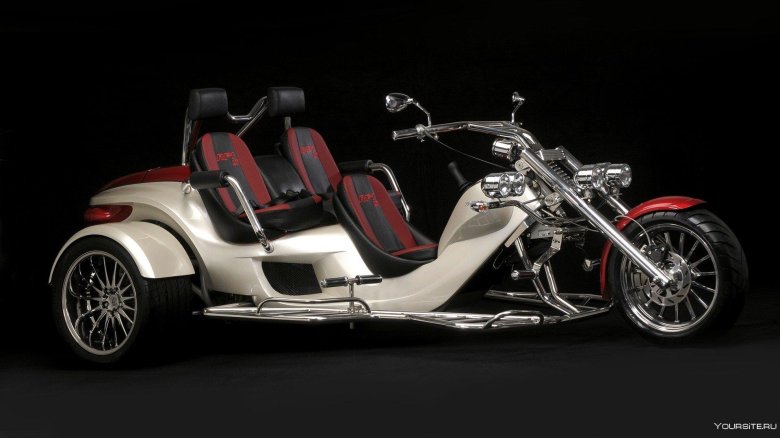 Трёхколёсный мотоцикл харлей дэвидсон