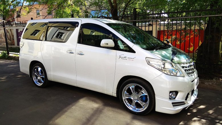 Тойота альфард на 20 дисках