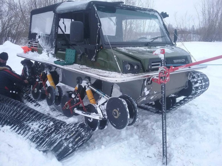 Гусеничный вездеход терраника