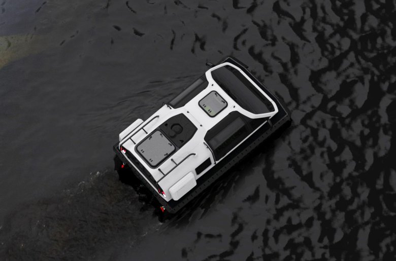 Вездеход авторос шаман 8x8