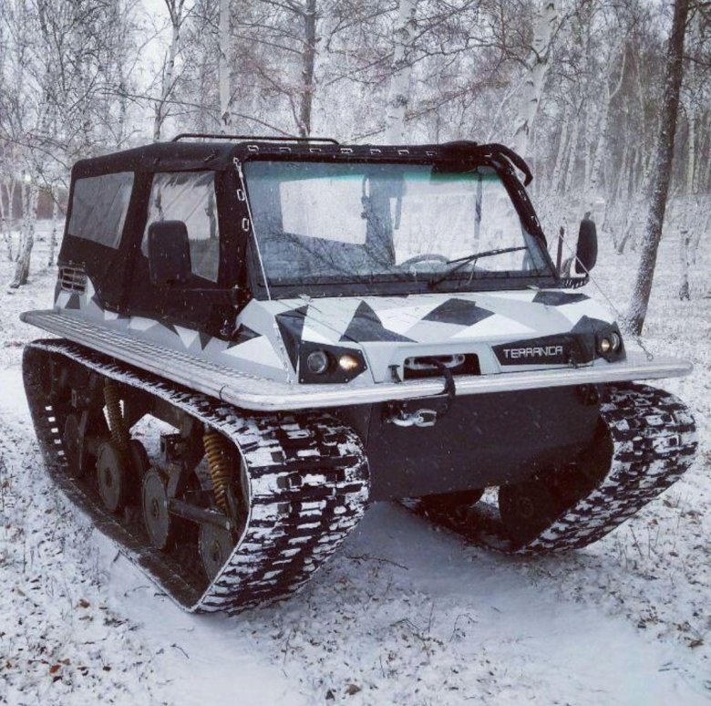 Вездеход-амфибия terranica dreamtrack