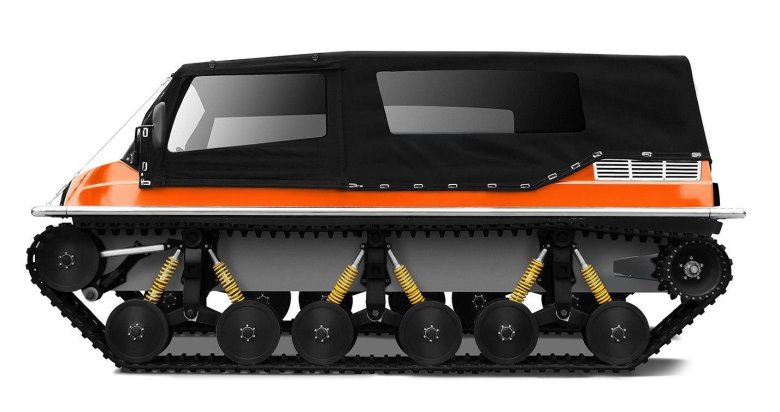 Гусеничный снегоболотоход терраника