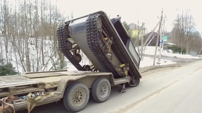 Самодельные гусеничные вездеходы