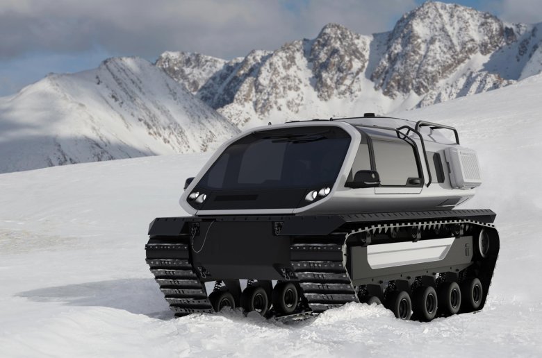 Гусеничный снегоболотоход