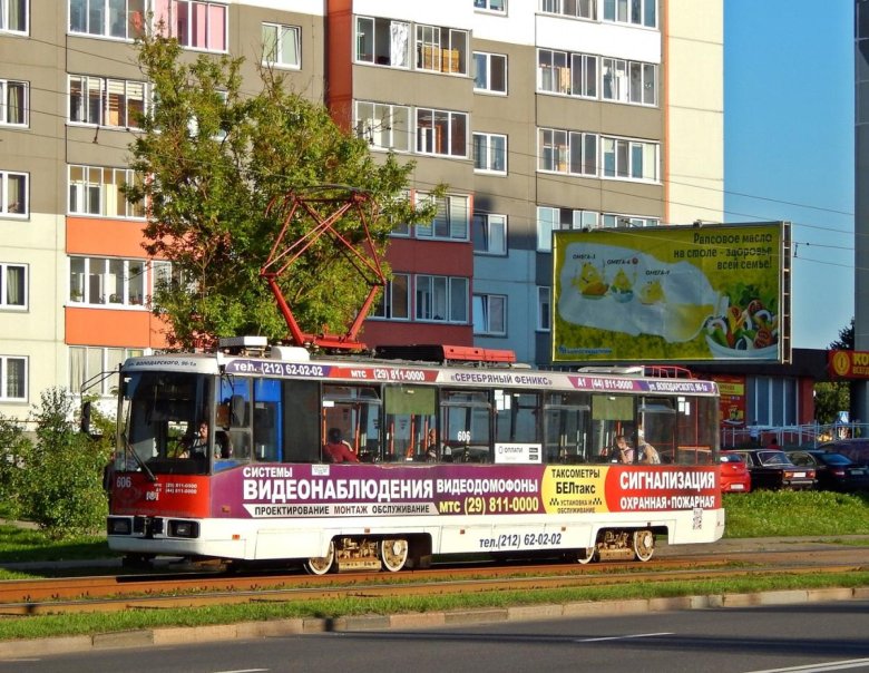 Трамвай витебск