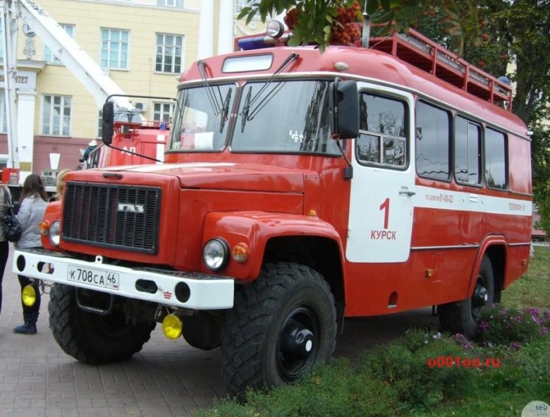 Пожарная машина газ 3308