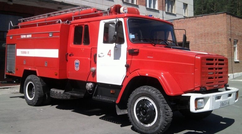 Пожарная машина газ