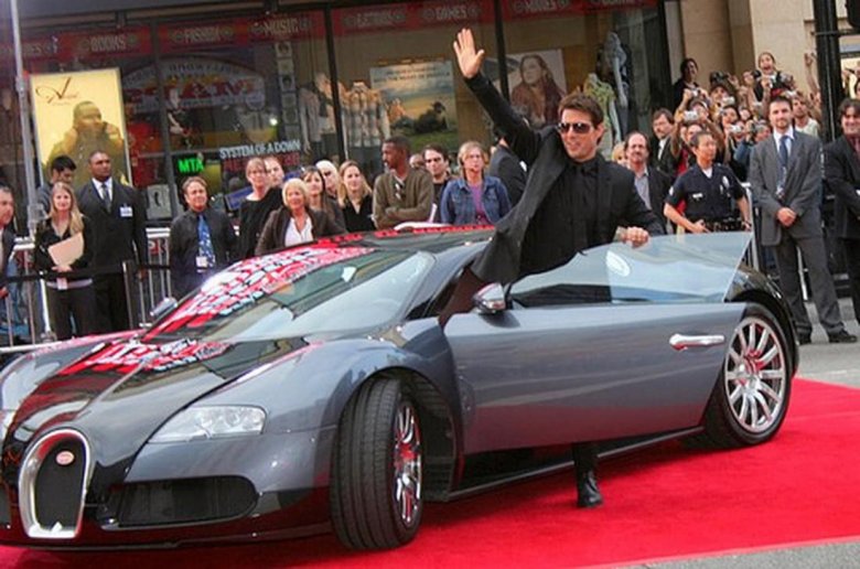Bugatti veyron tom cruise