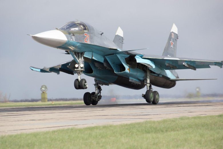 Истребитель бомбардировщик су 34