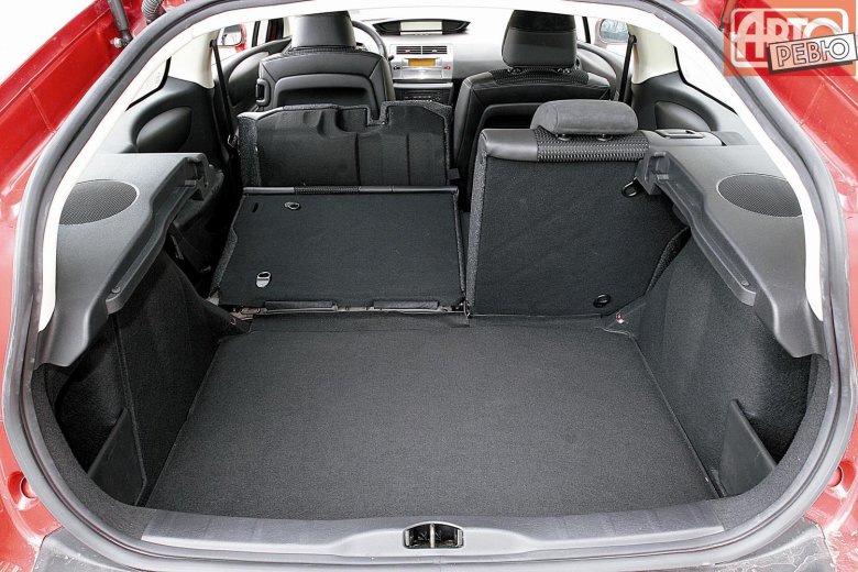 Citroen c4 2008 хэтчбек багажник