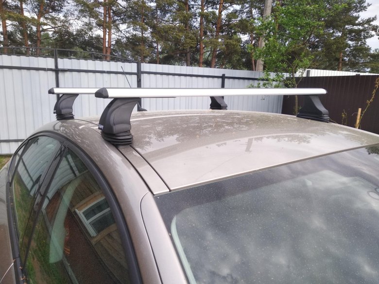 Багажник на крышу шкода октавия а5