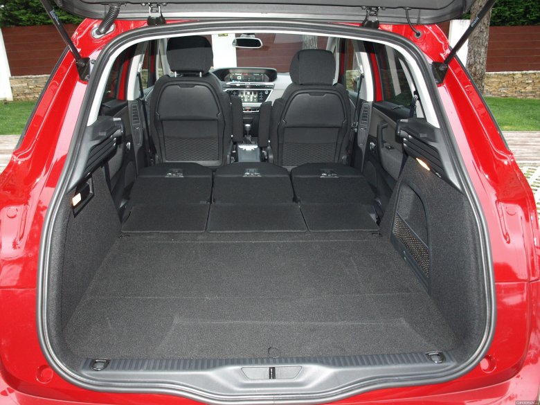 Ситроен с4 пикассо багажник