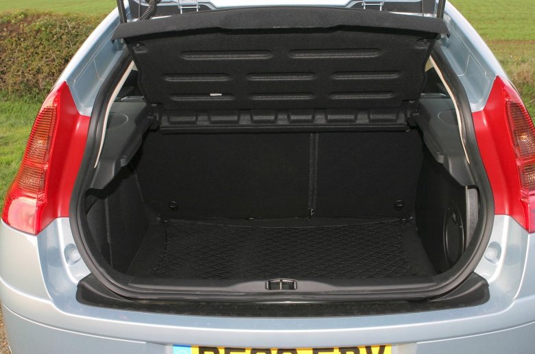 Citroen c4 хэтчбек багажник