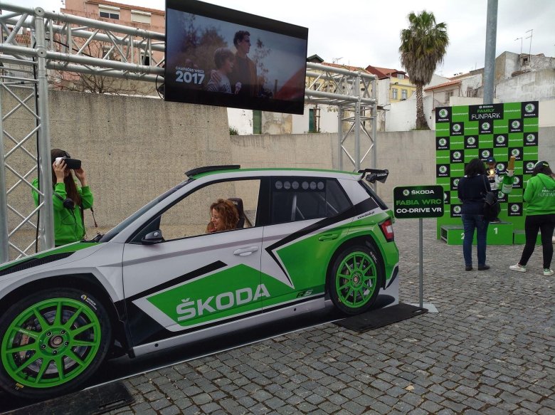 Škoda fabia r5 rally