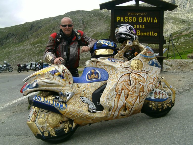 Смешной мотоцикл