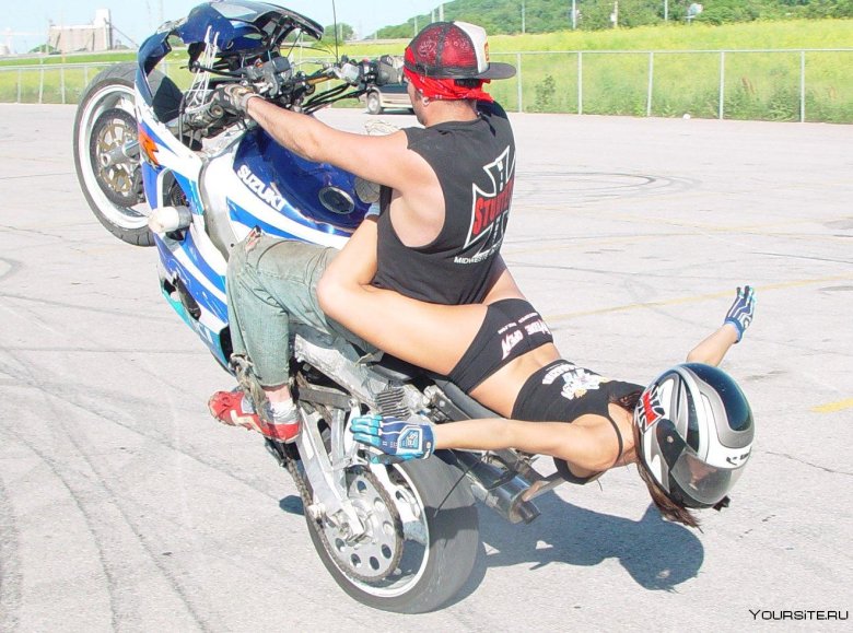 Мотоцикл нажопница