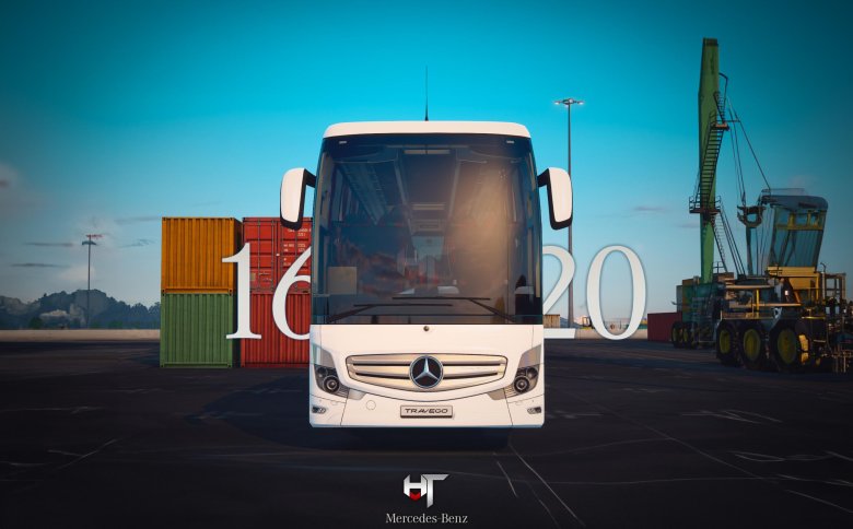 Автобус mercedes benz travego