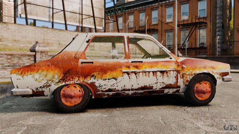 Ржавые машины в гта 5