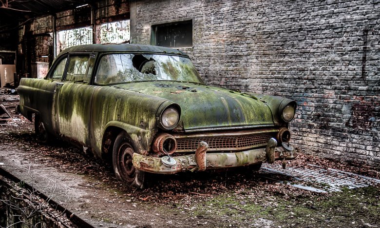 Abandoned citroen 55