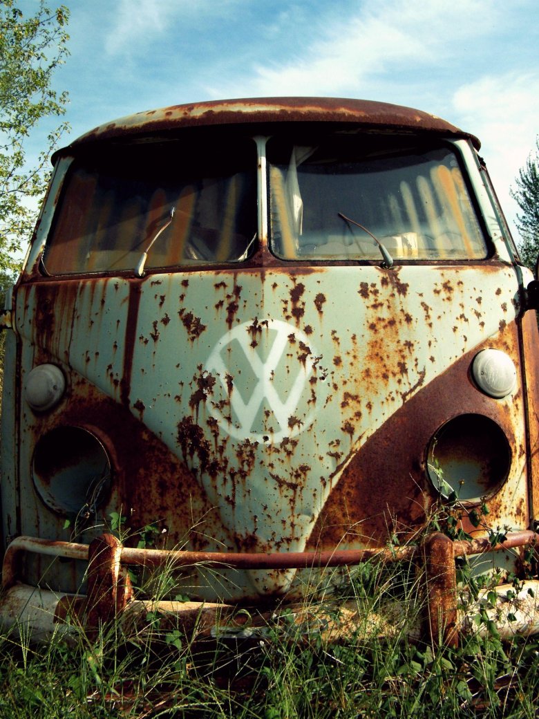 Заброшенный фольксваген т 1