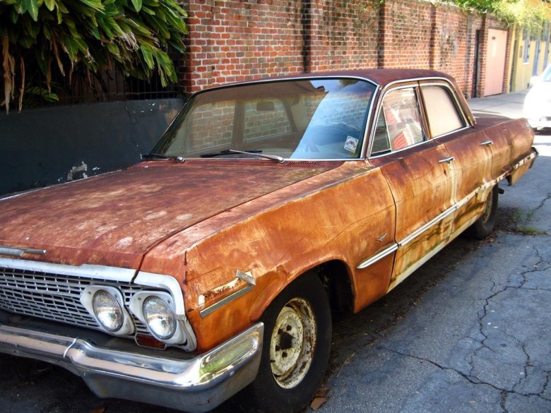 Коррозия автомобиля